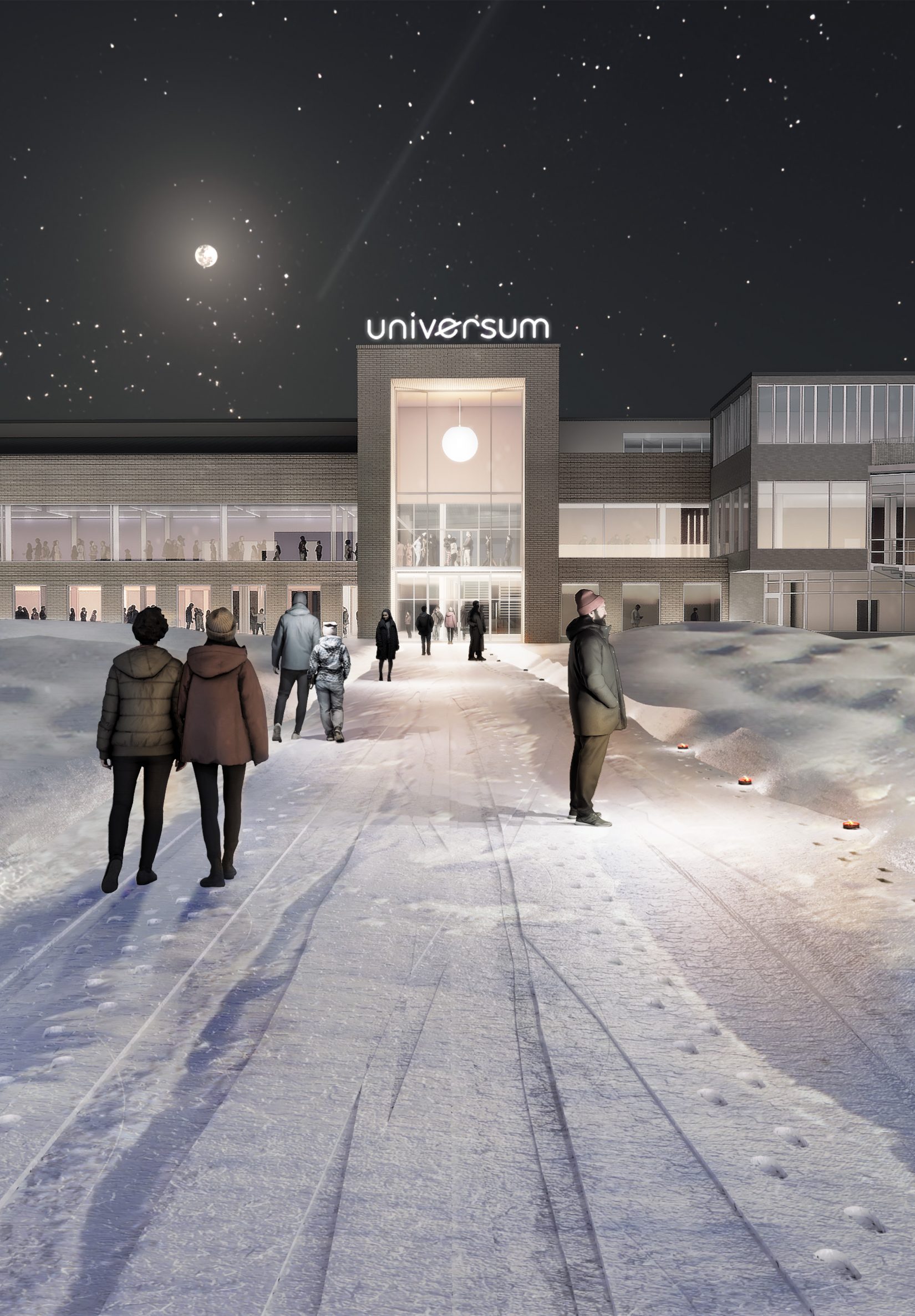 Rendering av en netre