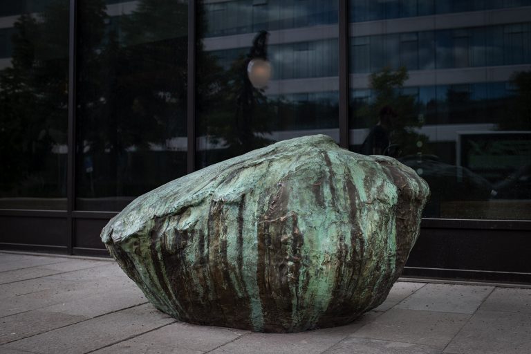 Bild på en gjuten Sten