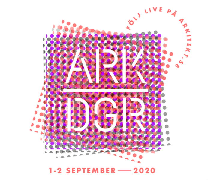 Logotyp för Arkitekturdagarna i Malmö 2020.