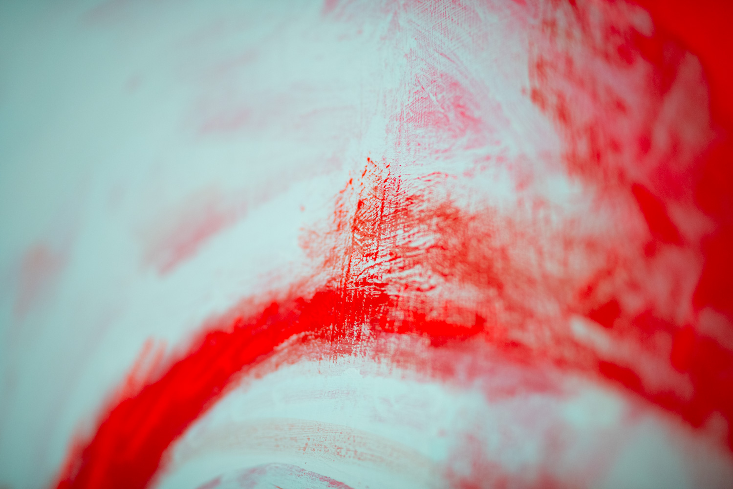 Abstrakt mönster mintgröna och rött