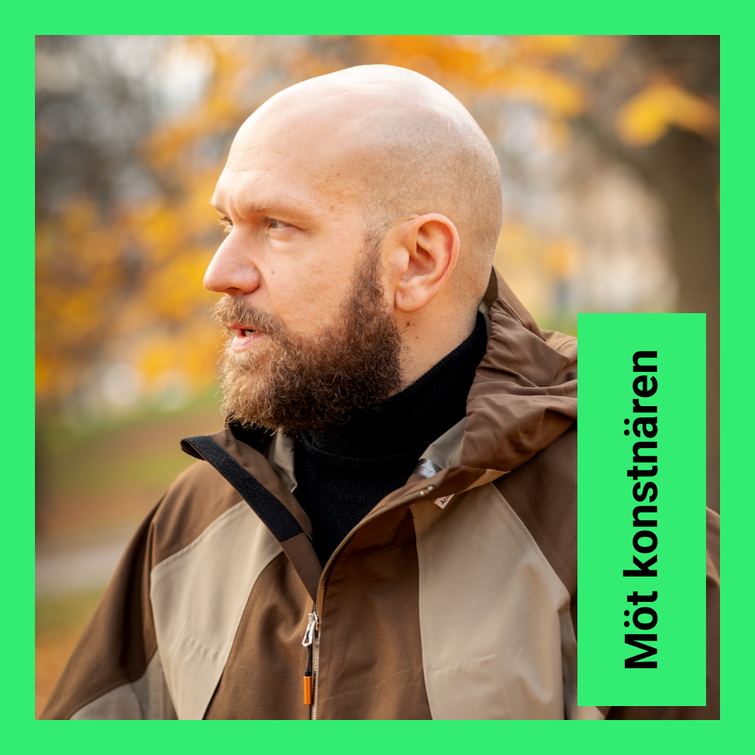 Portätt bild på konstnären Ilja Karilampi