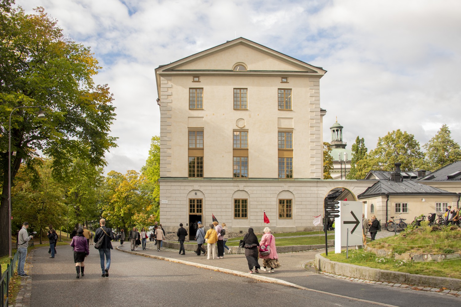 Statens konstråds byggnad på Skeppsholmen